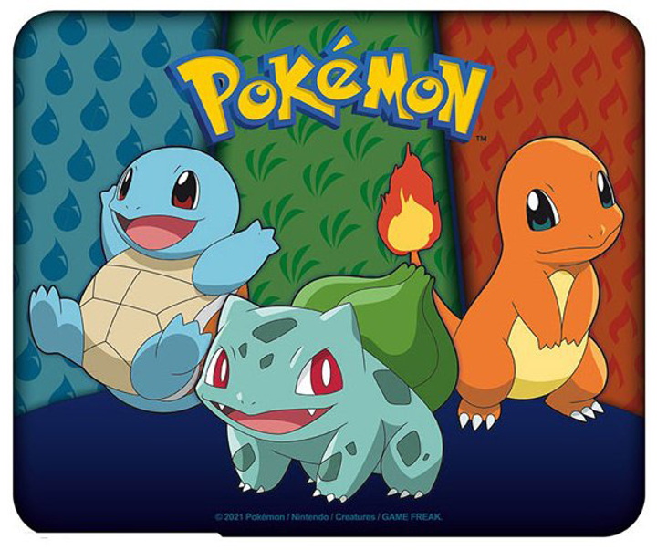 Podkładka pod mysz ABYstyle Pokémon Starters Kanto (3665361075554) - obraz 1