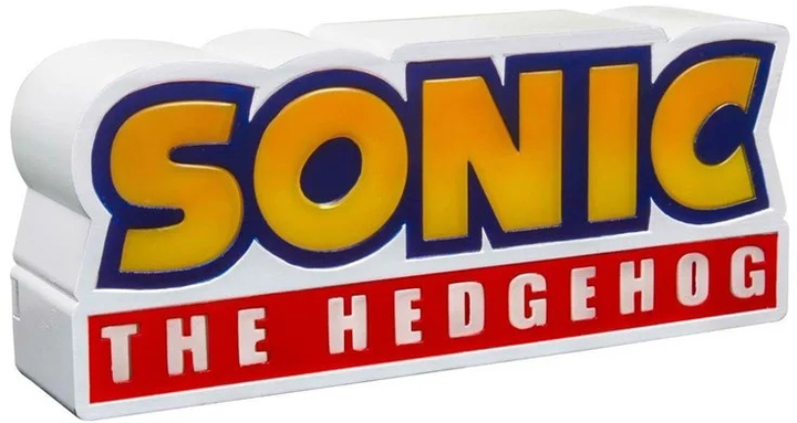 Lampa Fizz Sonic The Hedgehog Logo (5060767279281) - obraz 1
