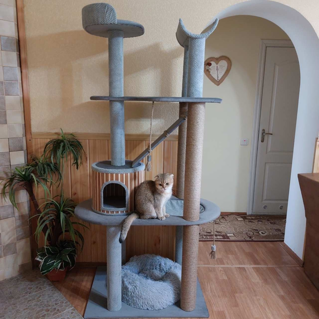 Высокие когтеточки для кошек от производителя купить в Москве недорого