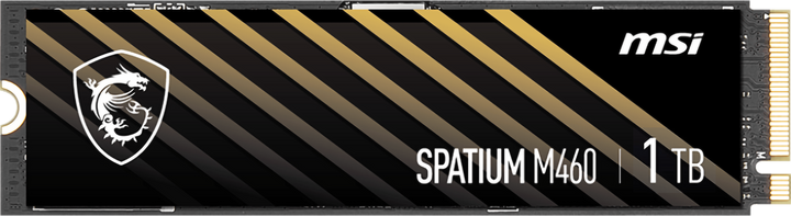 SSD диск MSI Spatium M460 PCIe 4.0 NVMe M.2 1 TB (S78-440L930-P83) - зображення 1