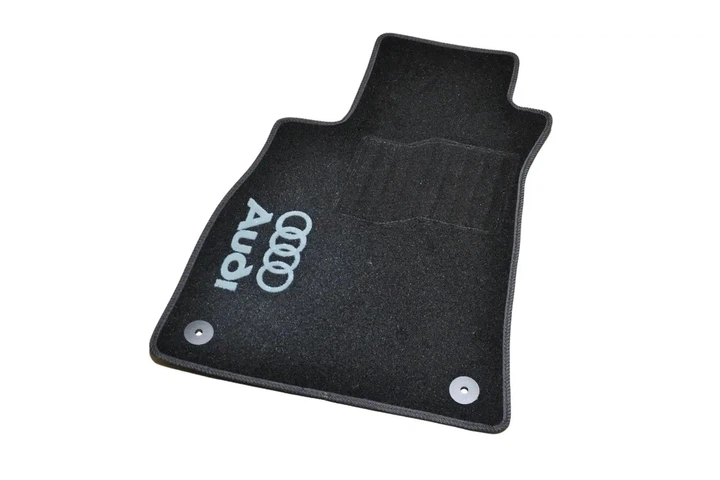 Ворсовые коврики в салон авто AVTM на для Audi A4 В9 15- 5шт Ауди А4 черные АМ0025289 - изображение 6
