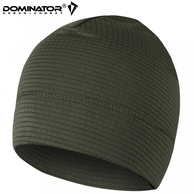 Шапка термоактивна швидковисихаюча з мікрофлісу DOMINATOR QUICK DRY OLIVE DKC12123_002 - зображення 3