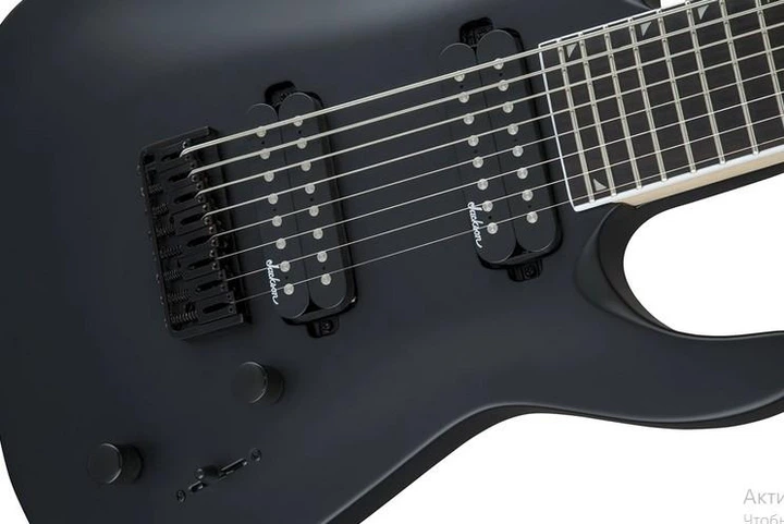 Електрогітари JACKSON JS32-8 DKA HT DINKY ARCH TOP AR SATIN BLACK - Фото 4 Електрогітари JACKSON JS32-8 DKA HT DINKY ARCH TOP AR SATIN BLACK - изображение 4