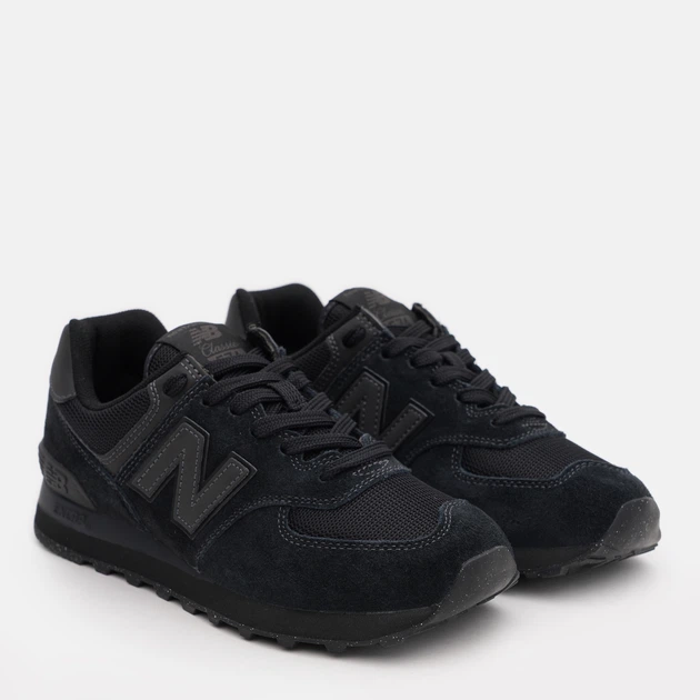 Женские кроссовки New Balance 574 Classic GL ML574EVE 37 (4.5US) 22.5 см Черные (195907808450) - Фото 2 Женские кроссовки New Balance 574 Classic GL ML574EVE 37 (4.5US) 22.5 см Черные (195907808450) - изображение 2