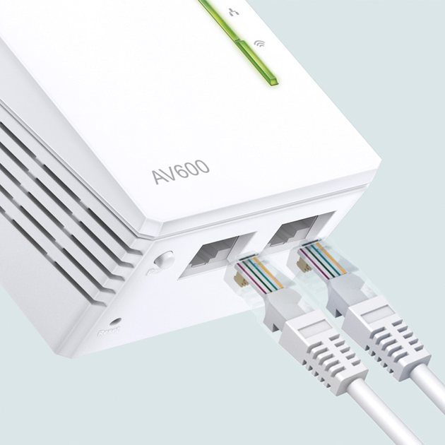 Zestaw Powerline Adapter TP-Link TL-WPA4221 KIT 300Mb - obraz 7