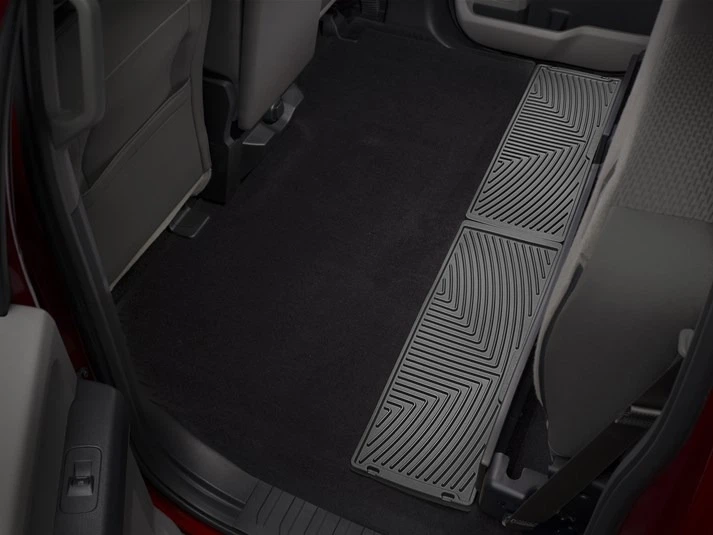 Автомобильные коврики в салон Weathertech на Ford F-150 SuperCrew 15-19 3-й ряд черные Форд Ф-150 WT0026430 - изображение 2