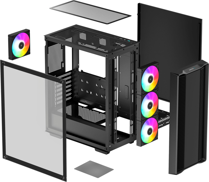 Корпус DeepCool CC560 ARGB V2 Black (R-CC560-BKTAA4-G-2) - зображення 11