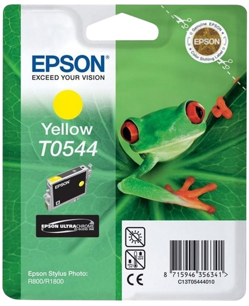 Картридж Epson Stylus Photo R800 Yellow (C13T05444010) - зображення 1