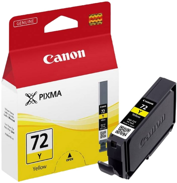 Картридж Canon PGI-72Y Yellow (6406B001) - зображення 1