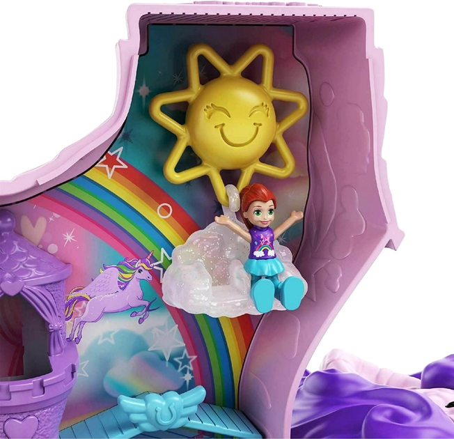 Ігровий набір Mattel Polly Pocket Unicorn (0887961929744) - зображення 6