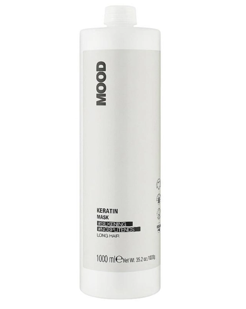 Маска для волос с кератином Мood Keratin Mask, 1000 мл - Фото 1 Маска для волос с кератином Мood Keratin Mask, 1000 мл - изображение 1
