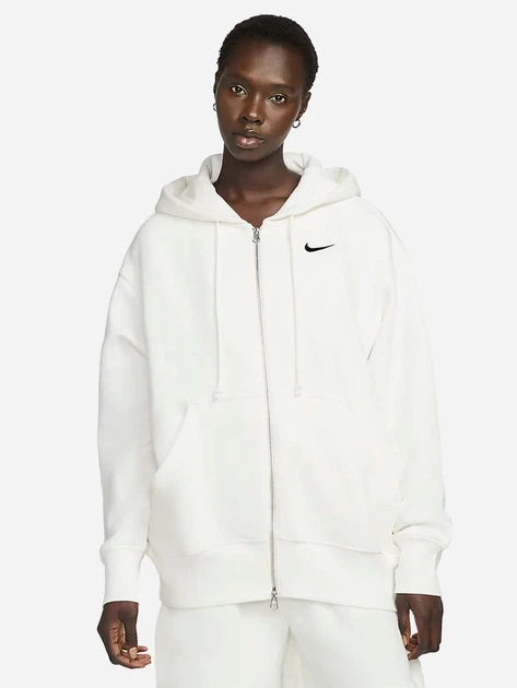 Толстовка на молнии с капюшоном оверсайз женская Nike W Nsw Phnx