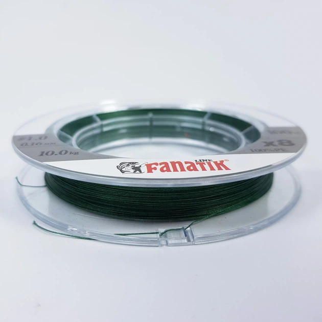 Рибальський шнур 8 жильний для спінінга Fanatik Super Jig PE X8 0.16мм 100м - зображення 3