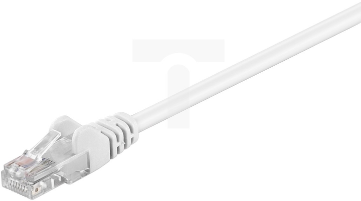 Патч-корд Goobay 68506 Cat 5e U-UTP 3 м Білий (4040849685064) - зображення 1