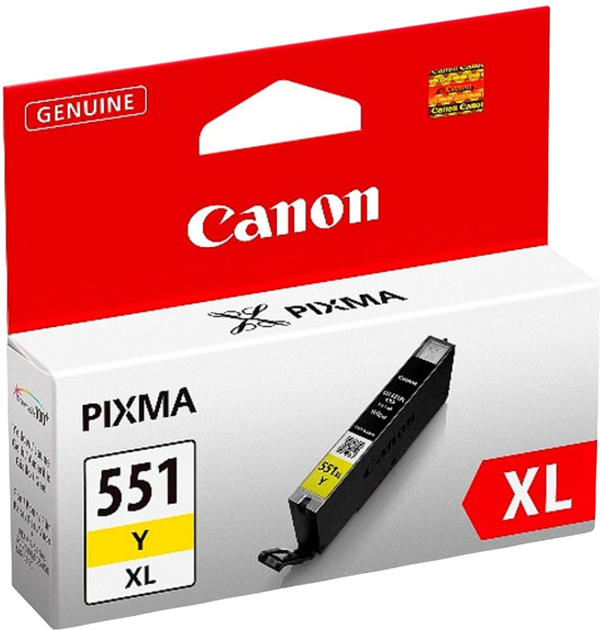 Tusz Canon CLI-551 XL Yellow (6446B004) - obraz 1