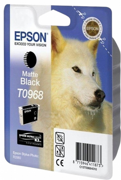 Картридж Epson Stylus Photo R2880 Matte Black (C13T09684010) - зображення 1