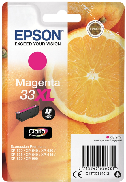 Картридж Epson 33XL Magenta (C13T33634012) - зображення 1