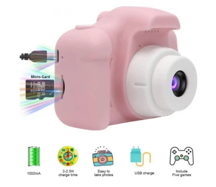 Цифровой детский фотоаппарат для фото и видеосъёмки 3MP Smart Kids X200 PRO (SH773922) - изображение 5