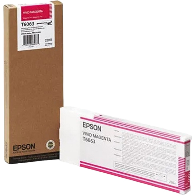 Картридж Epson Stylus Pro 4880 Magenta (C13T606300) - зображення 1