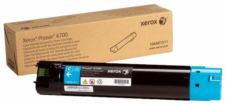 Тонер-картридж Xerox Phaser 6700 Cyan (95205760941) - зображення 1