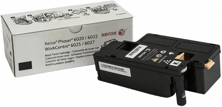 Тонер-картридж Xerox Phaser 6020/6022 WorkCentre 6025/6027 Black (95205862843) - зображення 1
