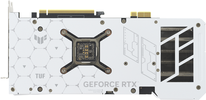 Відеокарта ASUS PCI-Ex GeForce RTX 4070 Ti SUPER TUF Gaming BTF White OC Edition 16GB GDDR6X (256bit) (2670/21000) (2 x HDMI, 3 x DisplayPort) (TUF-RTX4070TIS-O16G-BTF-WHITE) - зображення 12