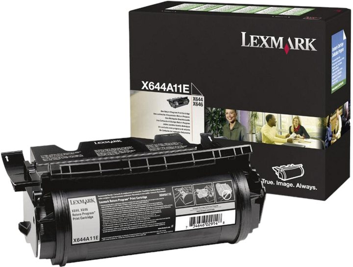 Toner Lexmark X644e/X646dte Black (734646255745) - obraz 1