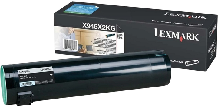 Toner Lexmark X940e/945e Black (734646299824) - obraz 1