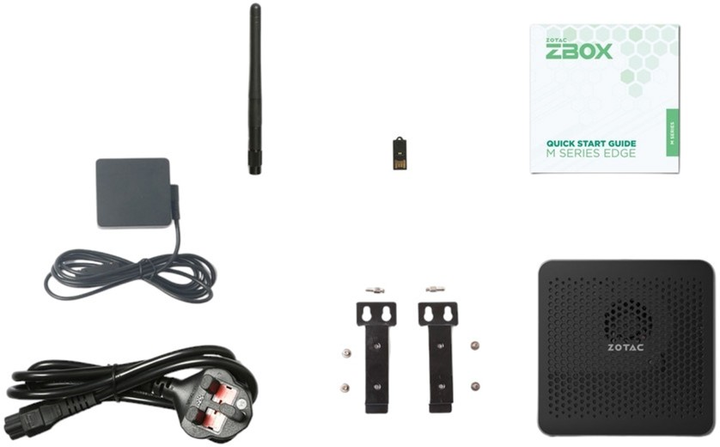 Komputer Zotac ZBOX edge MI648 Barebone (ZBOX-MI648-BE) - obraz 6