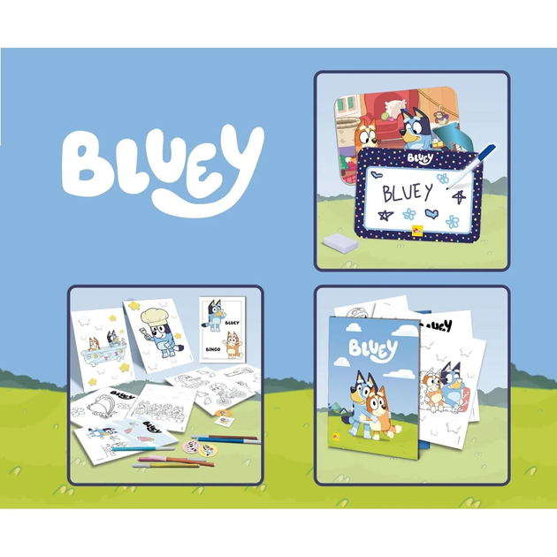 Художній стіл Lisciani Bluey Art Desk (8008324099399) - зображення 3