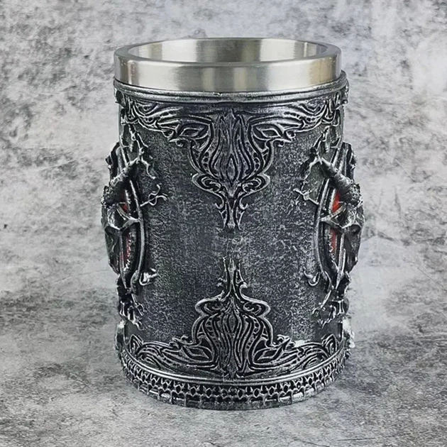Кружка Keramia Baphomet 3D Игра престолов 600 мл Черный (1008-164-00) - Фото 9 Кружка Keramia Baphomet 3D Игра престолов 600 мл Черный (1008-164-00) - изображение 9
