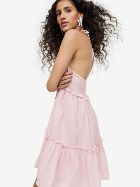 Сарафан женский H&M 061181795_lightpink XL Светло-розовый (6666000300355) - Фото 2 Сарафан женский H&M 061181795_lightpink XL Светло-розовый (6666000300355) - изображение 2