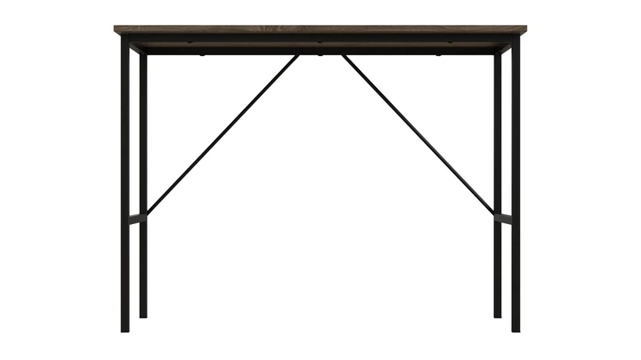Стол письменный TIME Тайм Ferrum-decor 750x1000x600 Черный металл ДСП Дуб Сонома Трюфель 16 мм (TIME112) - изображение 2