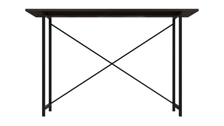 Стол письменный Line Лайт Ferrum-decor 750x1200x600 Черный металл ДСП Венге Магия 16 мм (FRD-106158) - изображение 6
