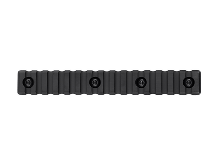 Планка Пикатинни КРУК CRC 9018 Черный АНОД на 15 слотов с креплением M-Lok - изображение 2