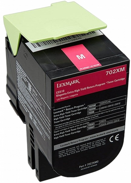 Тонер-картридж Lexmark 702XME Magenta (734646471022) - зображення 1