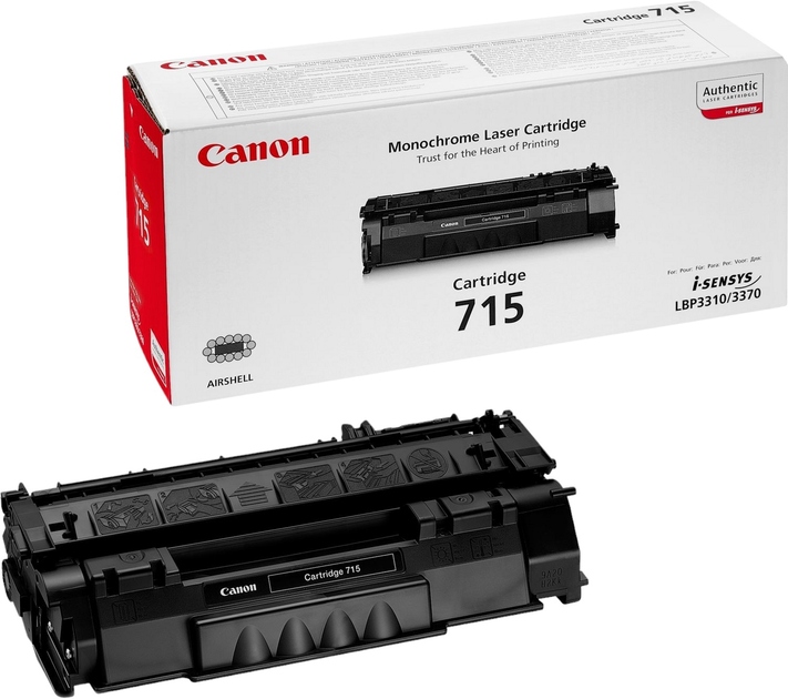 Toner Canon 715 Black (4960999417684) - obraz 1