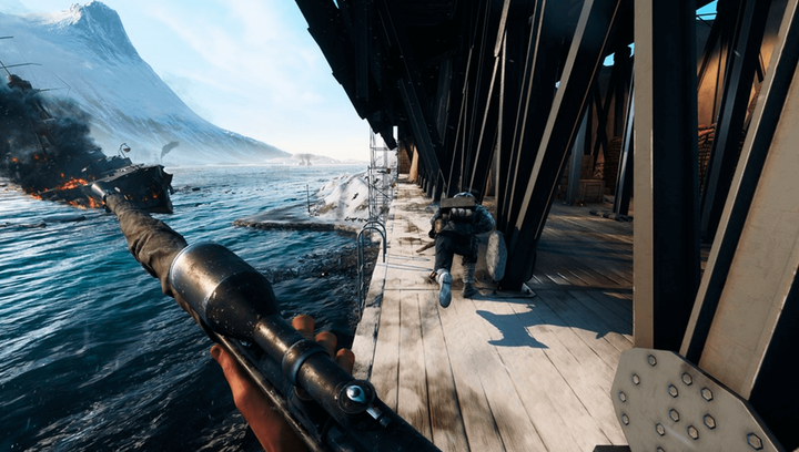 Игра Sony PlayStation 4 Battlefield V Русские Субтитры Б/У - Фото 6 Игра Sony PlayStation 4 Battlefield V Русские Субтитры Б/У - изображение 6