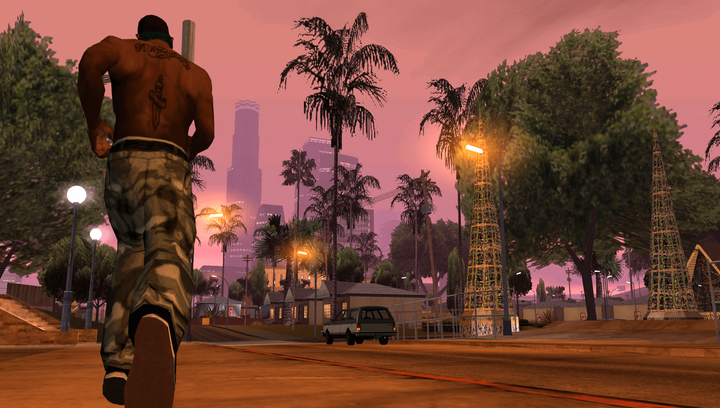 Игра RMC PlayStation 2 Grand Theft Auto: San Andreas Русские Субтитры - Фото 4 Игра RMC PlayStation 2 Grand Theft Auto: San Andreas Русские Субтитры - изображение 4