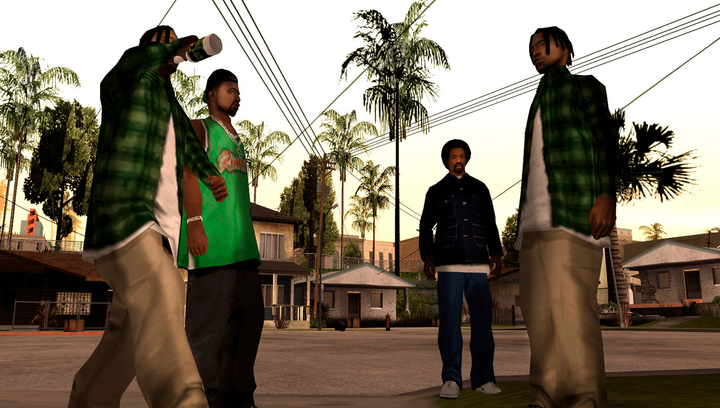 Игра RMC PlayStation 2 Grand Theft Auto: San Andreas Русские Субтитры - Фото 5 Игра RMC PlayStation 2 Grand Theft Auto: San Andreas Русские Субтитры - изображение 5