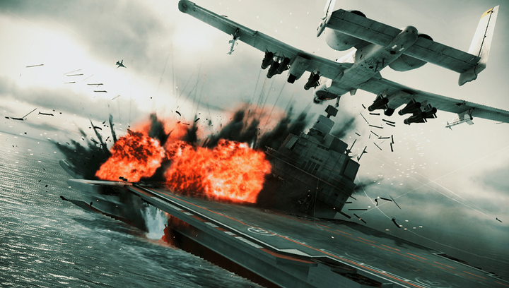 Игра Sony PlayStation 3 Ace Combat Assault Horizon Английская Версия Б/У - изображение 4
