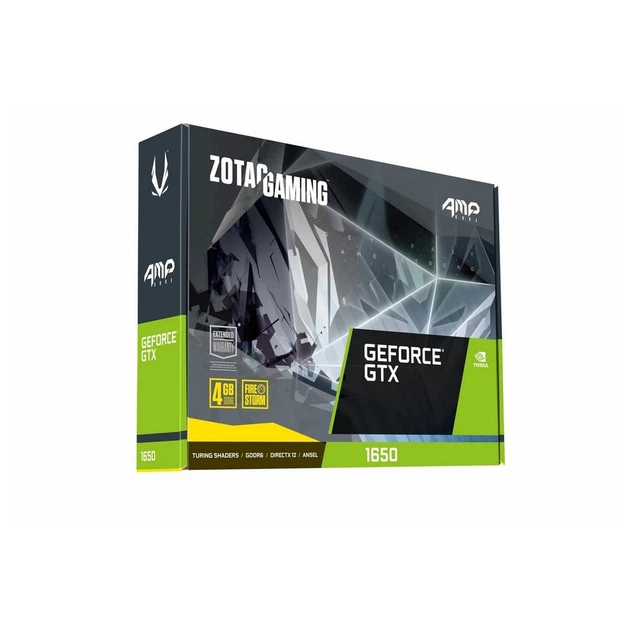 Відеокарта ZOTAC GeForce GTX 1650 4GB GDDR6 AMP Core (ZT-T16520J-10L) - Фото 7 Відеокарта ZOTAC GeForce GTX 1650 4GB GDDR6 AMP Core (ZT-T16520J-10L) - зображення 7