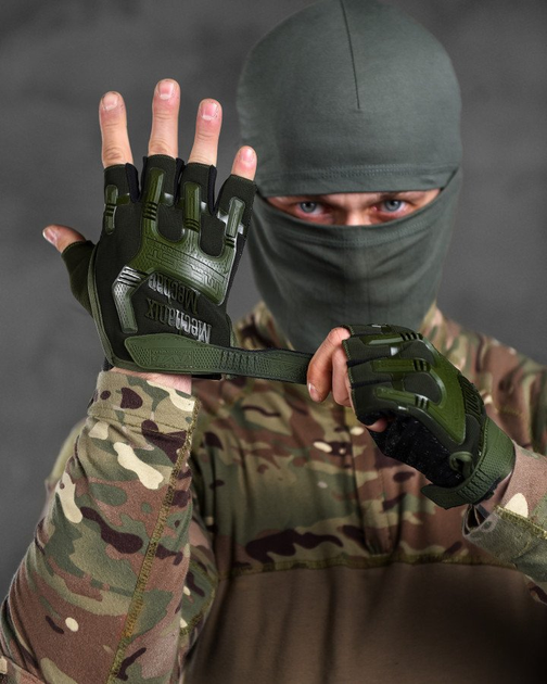 Рукавички MECHANIX Олива M - зображення 1