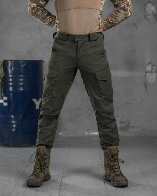 Тактичні штани Kayman Оліва S - зображення 2