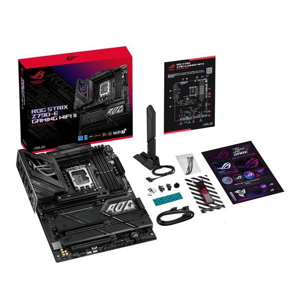Материнська плата ASUS ROG STRIX Z790-E GAMING WIFI II (Intel Z790, Socket 1700, ATX) - Фото 2 Материнська плата ASUS ROG STRIX Z790-E GAMING WIFI II (Intel Z790, Socket 1700, ATX) - зображення 2