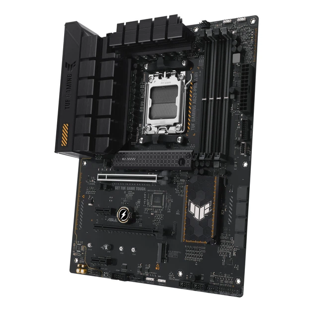 Материнська плата ASUS TUF GAMING WIFI A620-PRO (AMD A620, Socket AM5, ATX) - Фото 3 Материнська плата ASUS TUF GAMING WIFI A620-PRO (AMD A620, Socket AM5, ATX) - зображення 3