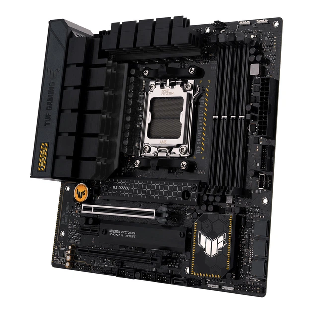Материнская плата ASUS TUF GAMING B650M-PLUS WIFI (AMD B650, Socket AM5, MicroATX) - изображение 3