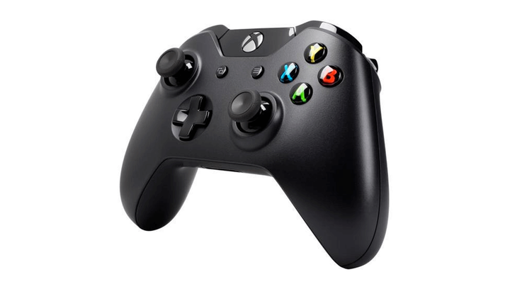 Геймпад Беспроводной Microsoft Xbox One Version 1 Black Б/У – фото ...