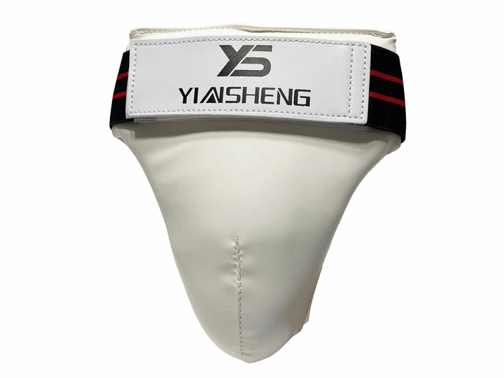 Защита паха для тхэквондо, бокса и единоборств YIAISHENG (паховая защита) S белая - Фото 2 Защита паха для тхэквондо, бокса и единоборств YIAISHENG (паховая защита) S белая - изображение 2