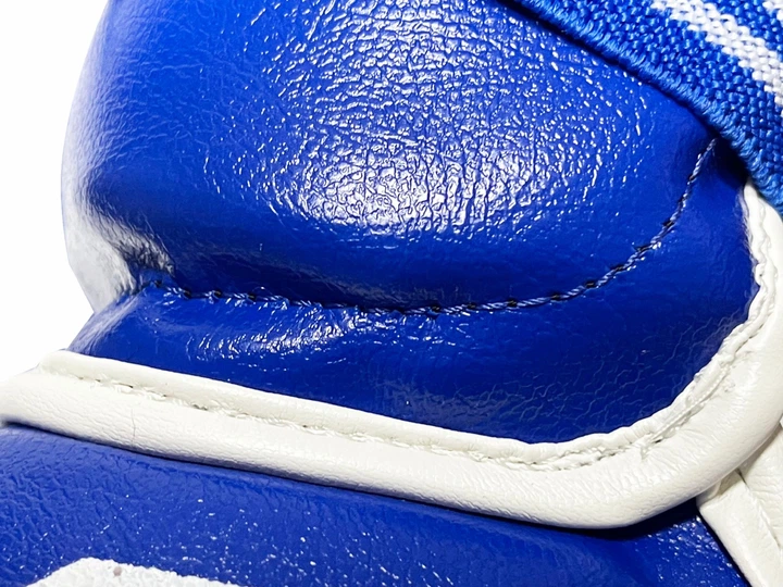Фути захист гомілки та стопи для єдиноборств Everlast із еко-шкіри сині M (Захист з футами) - Фото 6 Фути захист гомілки та стопи для єдиноборств Everlast із еко-шкіри сині M (Захист з футами) - зображення 6